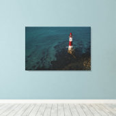 灯台 Beachy Head Light house England キャンバスプリント (インサイチュ (ウッドフロア))