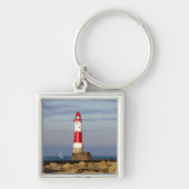 灯台 Beachy Head Light house England キーホルダー (正面)