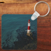 灯台 Beachy Head Light house England キーホルダー (裏面)