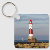 灯台 Beachy Head Light house England キーホルダー (正面)