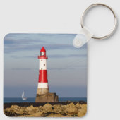 灯台 Beachy Head Light house England キーホルダー (裏面)