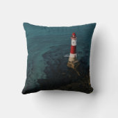 灯台 Beachy Head Light house England クッション (裏面)