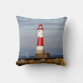灯台 Beachy Head Light house England クッション (正面)