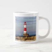 灯台 Beachy Head Light house England ジャンボコーヒーマグカップ (右)