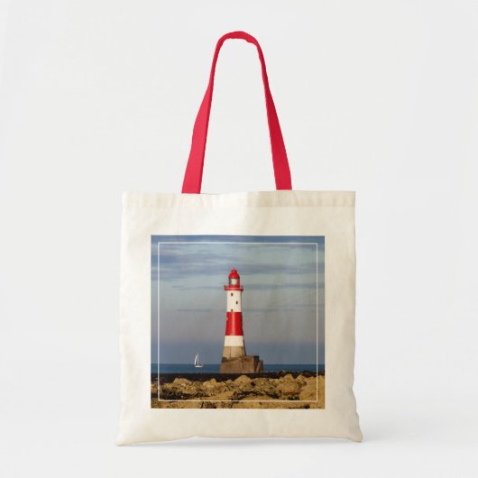 灯台 Beachy Head Light house England トートバッグ (正面)