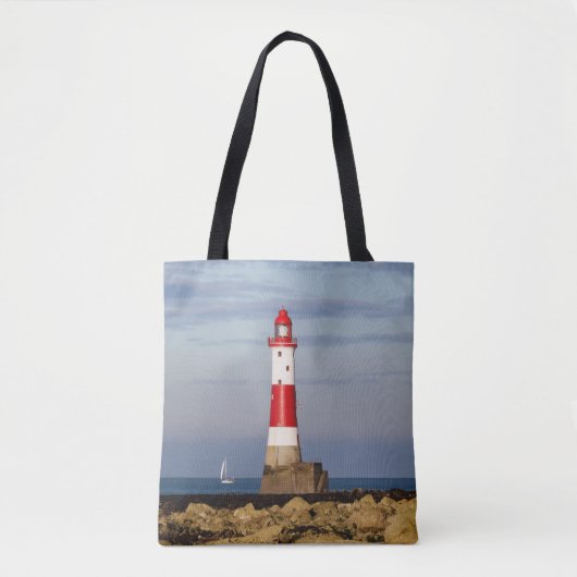 灯台 Beachy Head Light house England トートバッグ (正面)