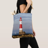 灯台 Beachy Head Light house England トートバッグ (クローズアップ)