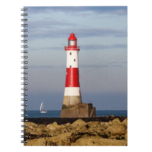 灯台 Beachy Head Light house England ノートブック (正面)