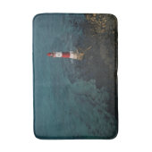 灯台 Beachy Head Light house England バスマット (正面縦)
