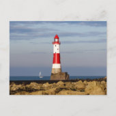 灯台 Beachy Head Light house England ポストカード (正面)