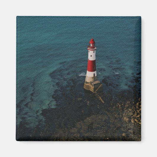 灯台 Beachy Head Light house England マグネット (正面)