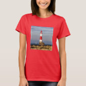 灯台 Beachy Head Light house England Tシャツ (正面)