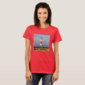 灯台 Beachy Head Light house England Tシャツ (正面フル)