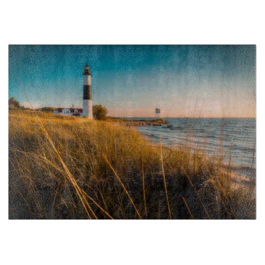 灯台 | Big Sable Light house Ludington, MI カッティングボード (正面)