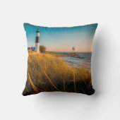 灯台 | Big Sable Light house Ludington, MI クッション (裏面)