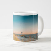 灯台 | Big Sable Light house Ludington, MI ジャンボコーヒーマグカップ (正面右)