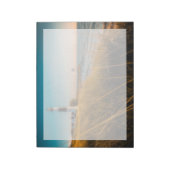 灯台 | Big Sable Light house Ludington, MI ノートパッド (回転)