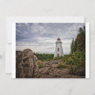 灯台 Big Tub Harbor Tobermory Ontario サンキューカード
