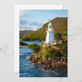 灯台 | Bonnet Island灯台 サンキューカード (正面/裏面)