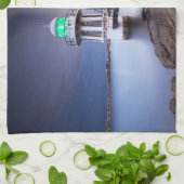 灯台 | Cremorne Point Light house Australia キッチンタオル (折り畳み)