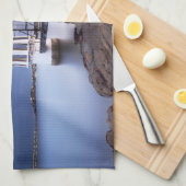 灯台 | Cremorne Point Light house Australia キッチンタオル (四つ折り)