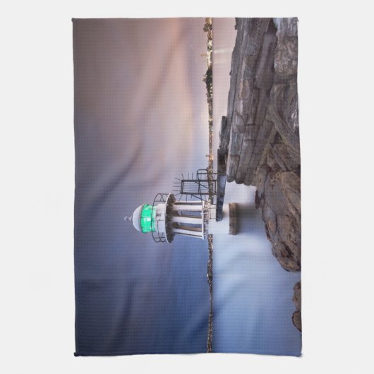灯台 | Cremorne Point Light house Australia キッチンタオル (縦)