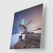 灯台 | Cremorne Point Light house Australia スクエア壁時計 (傾斜)