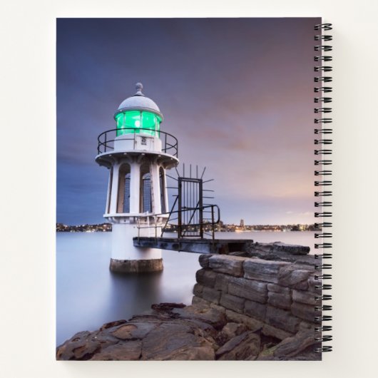 灯台 | Cremorne Point Light house Australia ノートブック (裏面)