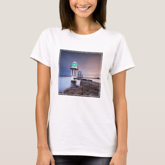 灯台 | Cremorne Point Light house Australia Tシャツ (正面)
