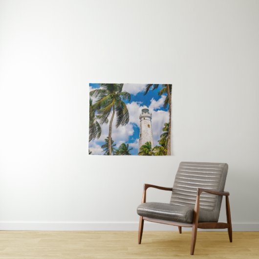 灯台 | Dewundara Mataraスリランカ タペストリー (インサイチュ(横))