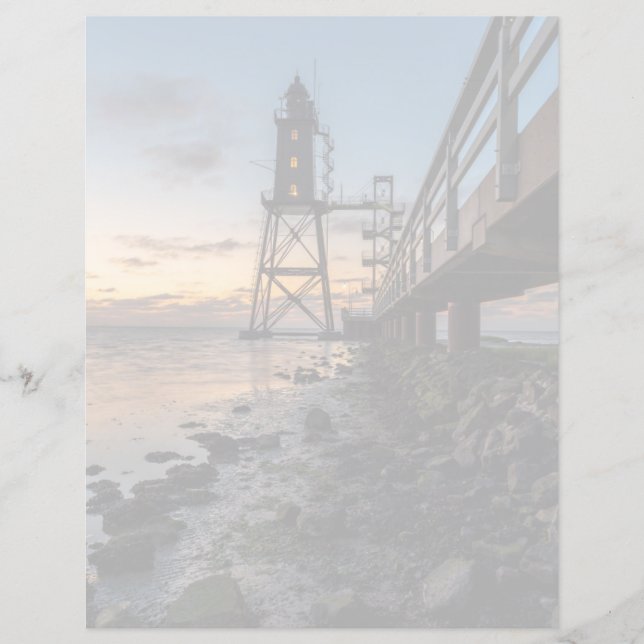 灯台 | Eversand-Oberfeueドイツ (正面)