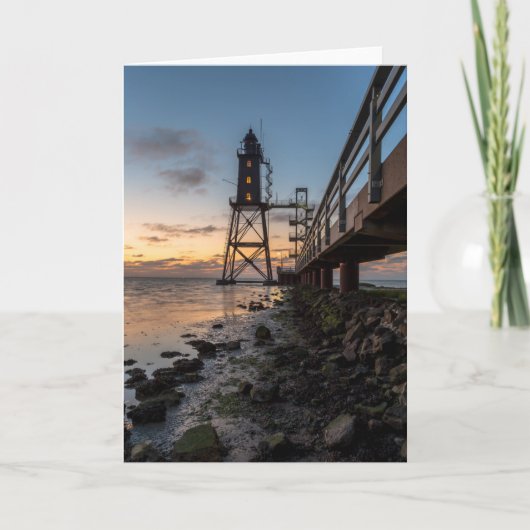 灯台 | Eversand-Oberfeueドイツ カード (正面)