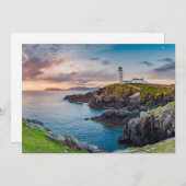 灯台 | Fanad Head Light house Ireland サンキューカード (正面/裏面)