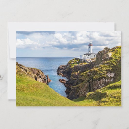 灯台 | Fanad Head Light house Ireland サンキューカード (正面)