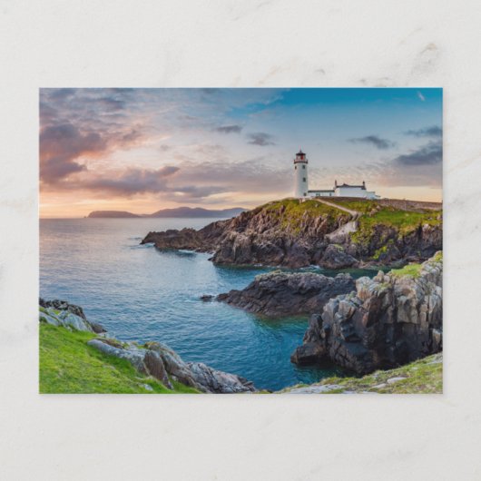 灯台 | Fanad Head Light house Ireland ポストカード (正面)