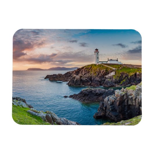 灯台 | Fanad Head Light house Ireland マグネット (横)