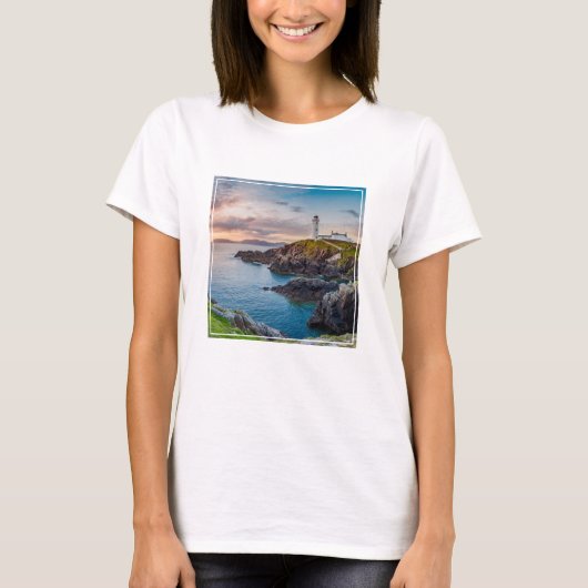灯台 | Fanad Head Light house Ireland Tシャツ (正面)