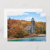 灯台 | Grand Island East Channel Light ポストカード (正面/裏面)