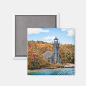 灯台 | Grand Island East Channel Light マグネット (正面/裏面)