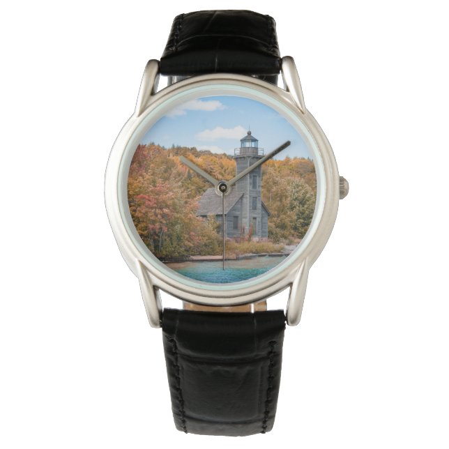 灯台 | Grand Island East Channel Light 腕時計 (正面)