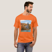灯台 | Grand Island East Channel Light Tシャツ (正面フル)