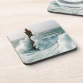 灯台 | Jument Light house Ouessant France コースター (左側)