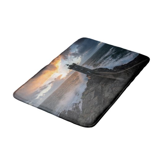 灯台 | Le Conquet Kermorvan Light house バスマット (アングル)