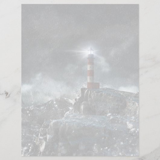灯台 | Light house in the Storm (正面)