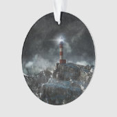 灯台 | Light house in the Storm オーナメント (正面)