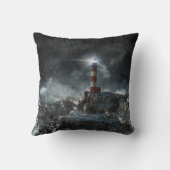 灯台 | Light house in the Storm クッション (裏面)