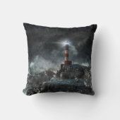 灯台 | Light house in the Storm クッション (正面)