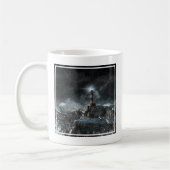 灯台 | Light house in the Storm コーヒーマグカップ (左)