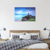 灯台 Light house Plouzane France キャンバスプリント (インサイチュ (寝室))