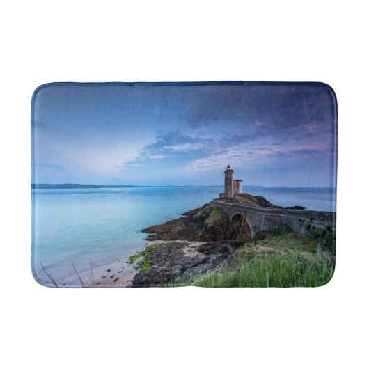 灯台 Light house Plouzane France バスマット (正面)